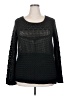 Avenue Black Pullover Sweater Size 18 Plus - photo 1