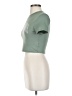 Shein Green Short Sleeve Turtleneck Size XS - photo 5
