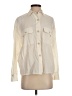 Vince. Color Block Ivory Long Sleeve Button-Down Shirt Size XS - photo 1