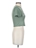 Shein Green Short Sleeve Turtleneck Size XS - photo 4