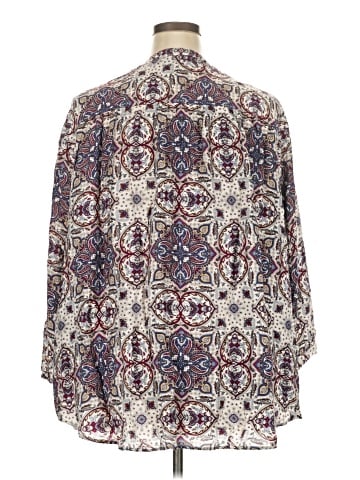 Lane Bryant 3/4 Sleeve Blouse (view 2)