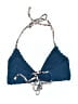 Xhilaration Blue Swimsuit Top Size S - photo 2
