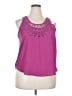 Xhilaration 100% Polyester Pink Sleeveless Blouse Size XXL - photo 1
