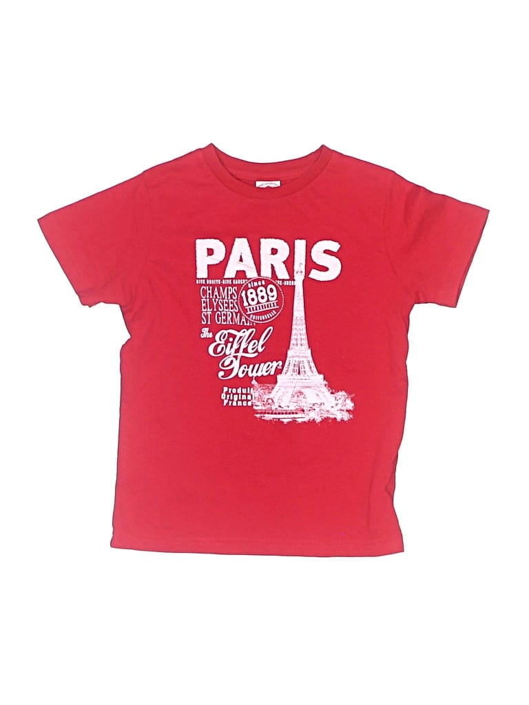 Pre-owned Assorted Brands Kids' Short Sleeve T-shirt In Red