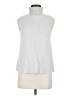Zara Silver Sleeveless Top Size M - photo 1