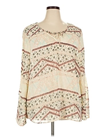 Maurices Long Sleeve Blouse (view 1)