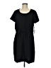 32 Degrees Solid Black Casual Dress Size M - photo 1