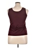 Chico's Burgundy Active Tank Size XL (3) - photo 2