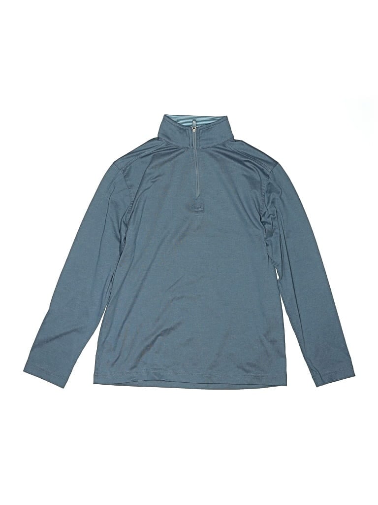 Pre-owned Southern Tide Kids' Windbreaker Jacket In Teal