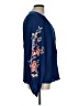 Assorted Brands 100% Rayon Blue Long Sleeve Blouse Size L - photo 4