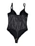 Popilush Metallic Black One Piece Swimsuit Size M - photo 2