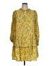 Max Studio 100% Rayon Yellow Casual Dress Size XL - photo 1