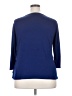 Beverly Drive Blue 3/4 Sleeve Top Size 2X - photo 2