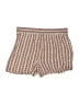 Ann Taylor LOFT 100% Rayon Chevron-herringbone Red Shorts Size M - photo 2