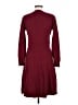 Unbranded Burgundy Casual Dress Size M - photo 2