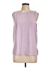 Fabletics Purple Sleeveless T-Shirt Size L - photo 1