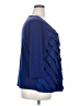 Beverly Drive Blue 3/4 Sleeve Top Size 2X - photo 4