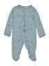 First Impressions 100% Cupro Print Blue Long Sleeve Outfit Size 0-3 mo - photo 1