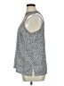 Worthington 100% Polyester Silver Sleeveless Blouse Size XL - photo 5