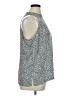 Worthington 100% Polyester Silver Sleeveless Blouse Size XL - photo 4