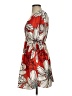 Unbranded 100% Polyester Print Red Casual Dress Size S - photo 5