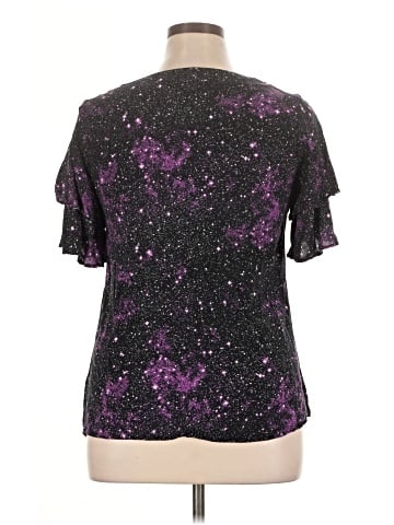 BLOOMCHIC Short Sleeve Blouse (view 2)