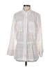 Maurices 100% Cotton White Long Sleeve Button-Down Shirt Size 14 (0) - photo 1