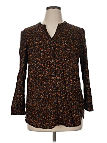 Old Navy Long Sleeve Blouse (view 1)