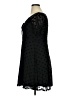 Hot Topic 100% Polyester Black Casual Dress Size XL - photo 5
