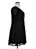 Hot Topic 100% Polyester Black Casual Dress Size XL - photo 4