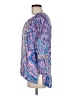 Cupio Blue 3/4 Sleeve Blouse Size M - photo 5
