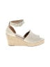 Esprit Ivory Wedges Size 9 1/2 - photo 1