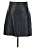 Zara Basic Black Faux Leather Skirt Size S - photo 1