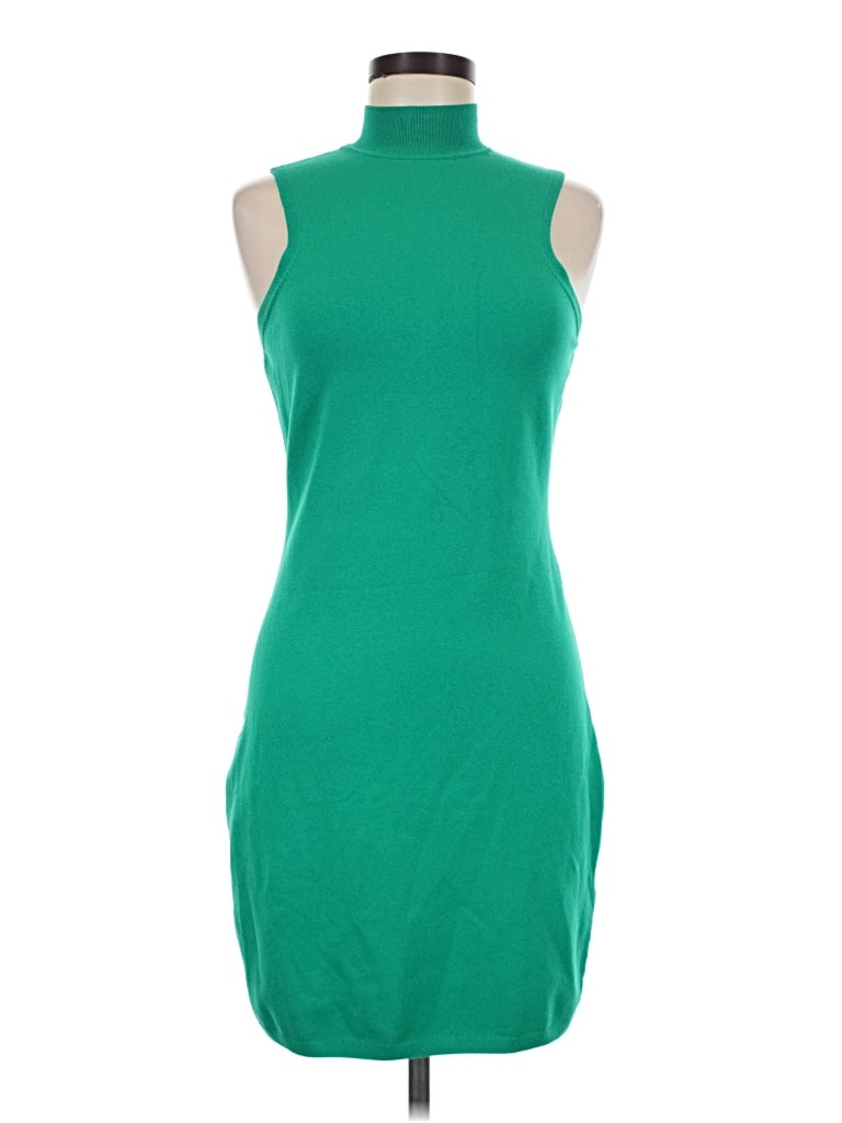 Pre-owned Express Casual Dress In Green