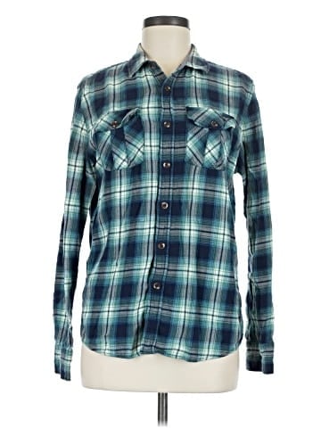 Carbon Long Sleeve Button-Down Shirt (view 1)