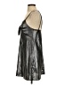 Topshop 100% Polyester Metallic Silver Cocktail Dress Size 4 - photo 5