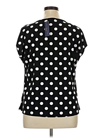 Adrienne Vittadini Short Sleeve Blouse (view 2)