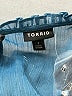 Torrid Teal Blue Sleeveless Blouse Size 1X Plus (1) - photo 7
