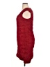 Connected Apparel 100% Polyester Burgundy Cocktail Dress Size 16 - photo 5
