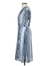 Monteau Stripes Blue Casual Dress Size S - photo 5