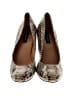 Ann Taylor Animal Print Ivory Heels Size 8 - photo 2