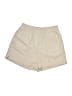 Nike 100% Nylon Solid Tan Khaki Shorts Size S - photo 1