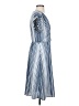 Monteau Stripes Blue Casual Dress Size S - photo 4