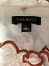 Talbots 100% Cotton Ivory Long Sleeve Blouse Size L - photo 7
