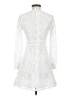 Unbranded 100% Polyester White Cocktail Dress Size 4 - photo 2