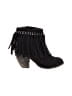 Not Rated Black Ankle Boots Size 6 - photo 1