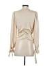 Zara Ivory Long Sleeve Blouse Size S - photo 2