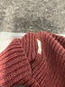 Peruvian Connection Burgundy Pullover Sweater Size S - photo 8