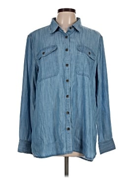 Lands' End Long Sleeve Button Down Shirt
