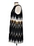 Kensie 100% Polyester Chevron-herringbone Black Casual Dress Size L - photo 5